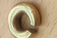 Chiếc vòng vàng nặng 14g với 80-82% là vàng.