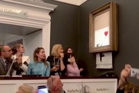 Bức tranh 1,4 triệu USD bị cắt vụn ngay sau khi đấu giá