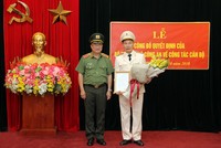 Trao quyết định bổ nhiệm Chánh Thanh tra Bộ Công an
