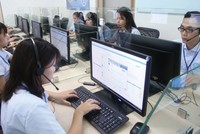 Trung tâm điều hành hệ thống công nghệ thông tin của BHXH Việt Nam .