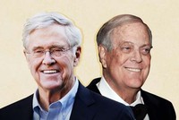 Anh em Charles Koch (trái) và David Koch. Ảnh: CNN.