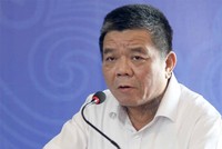 Ông Trần Bắc Hà khi còn làm lãnh đạo ngân hàng BIDV. Ảnh: TTXVN.