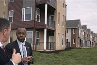 Một khu nhà ở Ohio (Mỹ). Ảnh: New York Times.