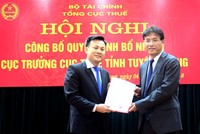 Bổ nhiệm nhân sự Tổng cục Dự trữ Nhà nước và Tổng cục Thuế