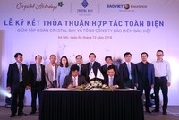 Tập đoàn Crystal Bay và Tổng công ty Bảo hiểm Bảo Việt hợp tác toàn diện