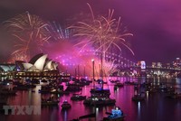 Hình ảnh thế giới rộn ràng mừng đón Năm mới 2019