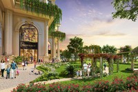 Vườn La Mã rộng hơn 3,000m2 mang đến không gian xanh, tràn đầy sinh khí và năng lượng cho cuộc sống cư dân tại tòa thành Rome.