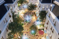 Khu phố thương mại sầm uất Boutique Shophouse Melodia sẽ có mặt ở Nam Phú Quốc (Ảnh minh họa).