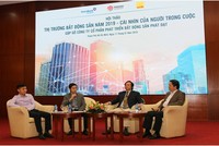 Các diễn giả chia sẻ tại hội thảo.