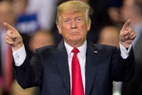 Tổng thống Mỹ Donald Trump. Ảnh: AP..