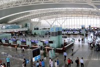 Nhà ga hành khách T2 - Nội Bài sẽ mở luồng riêng cho phóng viên quốc tế khi rời Hà Nội (ảnh: Hữu Nghị).