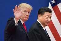 Tổng thống Mỹ Donald Trump và Chủ tịch Trung Quốc Tập Cận Bình (Ảnh: AFP).