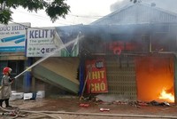 Hiện trường vụ việc (Ảnh: Vietnam+).