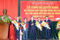 Trao quyết định bổ nhiệm Chủ tịch Hội đồng Đại học Đà Nẵng