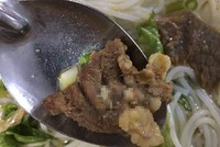 Khẩu phần ăn mà công nhân nhà máy phản án không đảm bảo chất lượng.