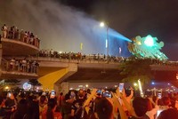 Cầu Rồng sẽ tạm dừng phun lửa, phun nước trong 5 đêm diễn ra lễ hội pháo hoa quốc tế.