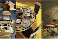 Nội thất Versace là 1 ví dụ điển hình của nghệ thuật Meta luxury.