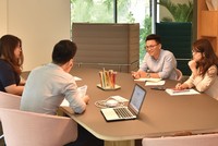 Không gian làm việc chung ở Trung tâm Belvedere Hà Nội, đánh dấu việc SPACES chính thức Bắc tiến.