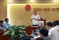 Tổng Cục trưởng Bùi Văn Nam yêu cầu 9 Cục Thuế khẩn trương triển khai các công việc hợp nhất để Chi cục Thuế khu vực có thể bắt đầu hoạt động từ ngày 1/7/2019.