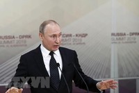 Tổng thống Nga Vladimir Putin. (Nguồn: AFP/TTXVN).