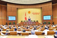 Ngày 12/6, Quốc hội tiến hành phê chuẩn đề nghị bổ nhiệm Thẩm phán Tòa án nhân dân tối cao và thảo luận 2 dự án luật.