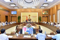 Ủy ban Thường vụ Quốc hội xem xét, phê chuẩn bổ nhiệm nhân sự; thành lập đơn vị hành chính mới