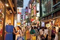 Một phụ nữ Hàn Quốc mua sắm trên mạng. Ảnh: AP.