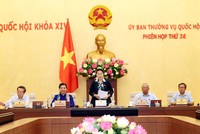 Chủ tịch Quốc hội Nguyễn Thị Kim Ngân phát biểu khai mạc Phiên họp. Ảnh VGP/Lê Sơn.