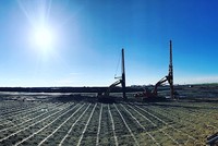 Các gói thầu đã ký kết tại dự án Tổ hợp Hóa dầu Long Sơn mang lại cho FCN khoảng 670 tỷ đồng doanh số. Ảnh: Thi công trên công trường dự án.