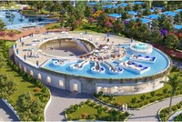 Nhà hàng 5 sao trung tâm Vibe Pub hướng biển tại dự án Cam Ranh Bay Hotels & Resorts Phối cảnh cụm nhà hàng quốc tế tại dự án Cam Ranh Bay Hotels & Resorts.