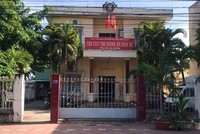Chi cục THADS thị xã An Nhơn nơi bị can Lợi từng làm việc rồi sai phạm.