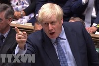 Thủ tướng Anh Boris Johnson. (Ảnh: AFP/TTXVN).
