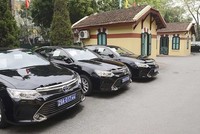 Hàng loạt xe công sắp được bán thanh lý với giá rẻ hơn giá thị trường vào đầu tháng 10 tới. Ảnh minh họa: VNN.