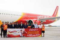 Vietjet khai thác tàu bay A321neo ACF 240 chỗ đầu tiên trên thế giới