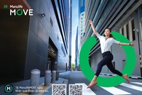 Ứng dụng ManulifeMOVE có các tính năng như tạo lập mục tiêu vận động và tặng thưởng, từ đó truyền cảm hứng sống năng động và khỏe mạnh.