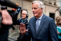 Trưởng đoàn đàm phán Brexit của EU, Michel Barnier thất vọng vì không đạt được một thỏa thuận nào về Brexit với Thủ tướng Anh Boris Johnson. Ảnh:AFP.
