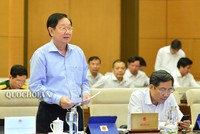 Bộ trưởng Bộ Nội vụ Lê Vĩnh Tân. Ảnh: Quochoi.vn.