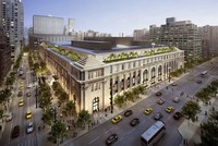 Khu văn phòng sang trọng tại khu đất vàng Manhattan đang thu hút sự cạnh tranh giữa Apple và Facebook. Ảnh: sqft.