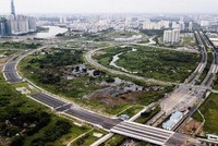 4 tuyến đường lớn tại Thủ Thiêm được thực hiện theo hình thức BT với giá trị tới 12.000 tỷ đồng.