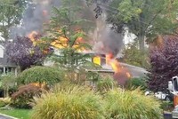 Hiện trường vụ rơi máy bay. (Nguồn: cbsnews.com).