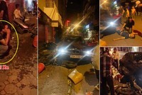 Hiện trường vụ tai nạn.