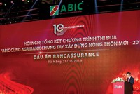 Ông Đinh Việt Đông, Chủ tịch Hội đồng quản trị ABIC phát biểu khai mạc hội nghị.