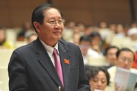 Bộ trưởng Nội vụ Lê Vĩnh Tân.