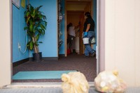 Khử trùng một lớp học ở Grand Junction, Colo. (Nguồn: nytimes.com)