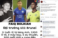 Danh tính cầu thủ Brunei khiến "fan" Việt xôn xao. Ảnh chụp màn hình.