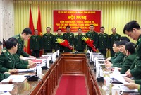 Hội nghị bàn giao chức trách, nhiệm vụ Phó Chỉ huy trưởng Bộ Chỉ huy Bộ đội Biên phòng tỉnh Hà Giang.