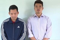 Hai đối tượng Hậu và Đức.