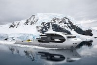 Bản khái niệm của chiếc du thuyền Project Orca. Ảnh: Super Yacht Times.