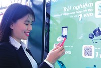 Thanh toán không tiếp xúc đang trở lên phổ biến.