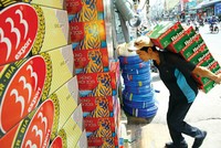 Một đại lý bia ở TP.HCM